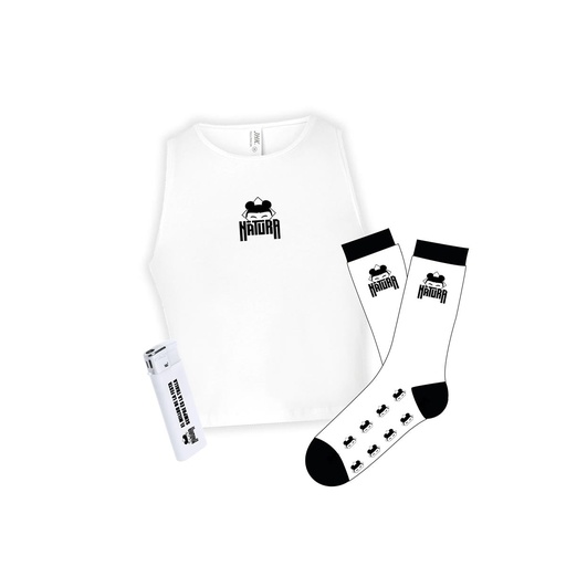 Pack Top + Calcetines + Mechero